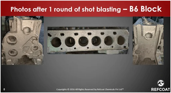 Cerakarb before and after effect image